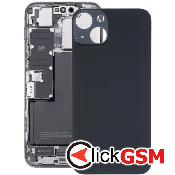 Piesa Piesa Capac Spate Black Apple Iphone 14 4gee