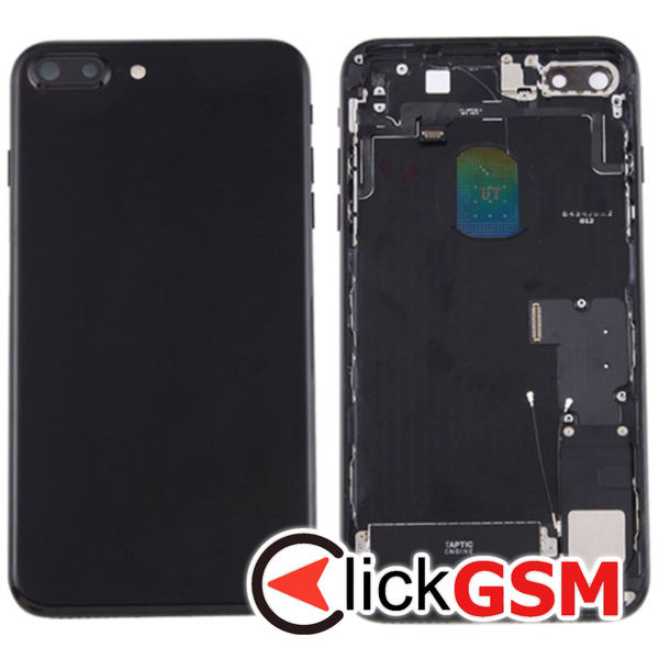 Piesa Capac Spate Black Apple Iphone 7 Plus 4g2e