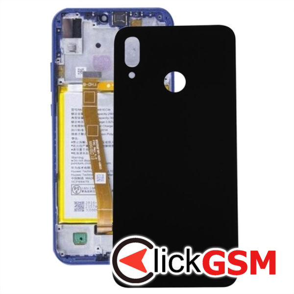 Piesa Capac Spate Black Huawei Nova 3e 2eal