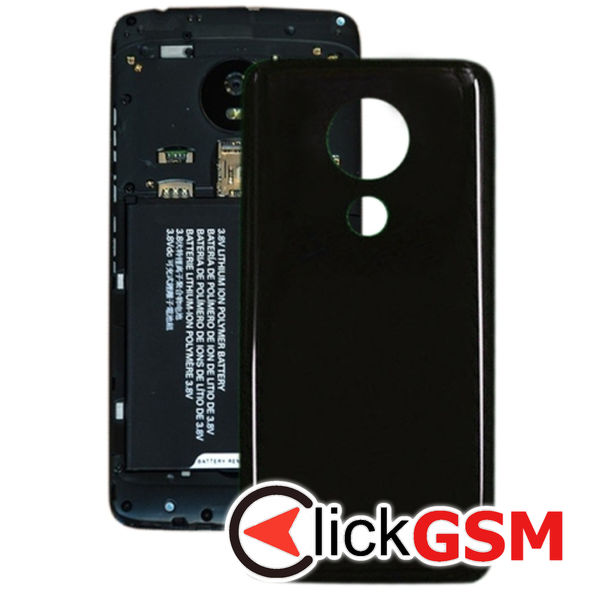 Piesa Piesa Capac Spate Black Motorola Moto G7 Power 21zz