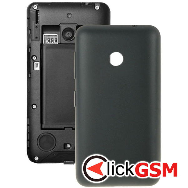 Piesa Capac Spate Black Nokia Lumia 530 49v3