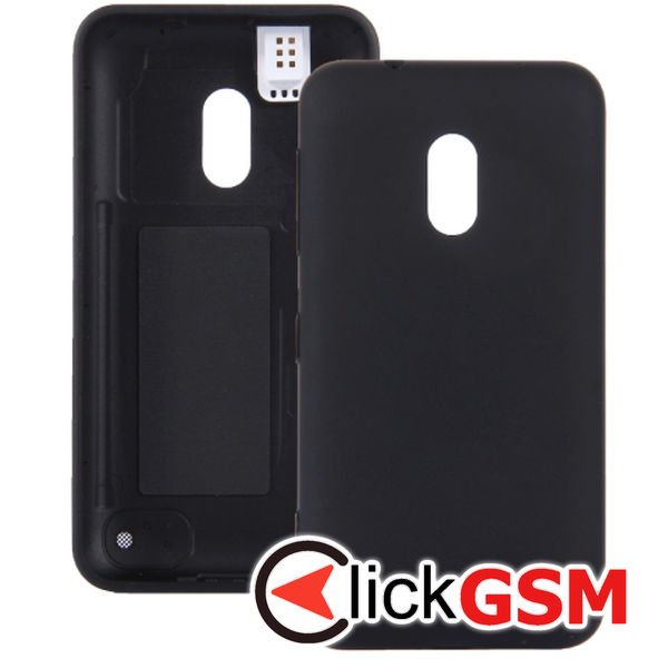 Piesa Capac Spate Black Nokia Lumia 620 4npi