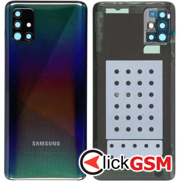 Piesa Capac Spate Black Samsung Galaxy A51 4528