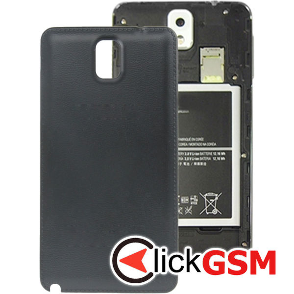 Piesa Capac Spate Black Samsung Galaxy Note 3 4ahi