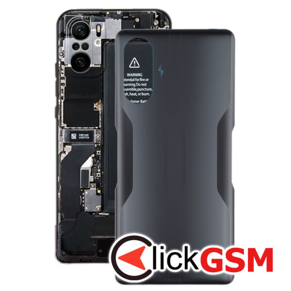 Piesa Capac Spate Black Xiaomi Redmi K40 25t4