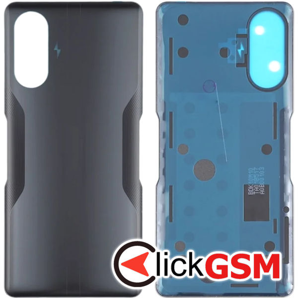 Piesa Piesa Capac Spate Black Xiaomi Redmi K40 Gaming Edition Enx