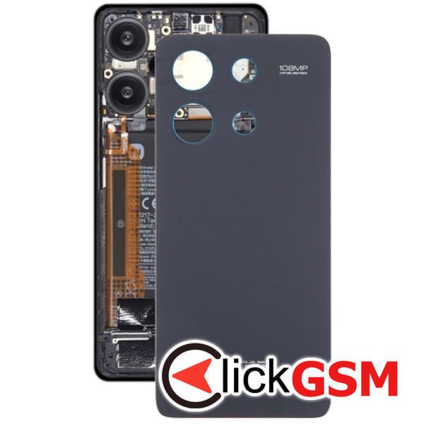 Piesa Piesa Capac Spate Black Xiaomi Redmi Note 13 4g 3f4b