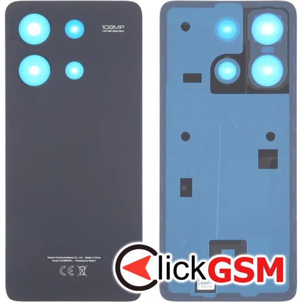 Piesa Piesa Capac Spate Black Xiaomi Redmi Note 13 4g 3fv9