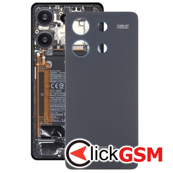 Piesa Piesa Capac Spate Black Xiaomi Redmi Note 13 4g 439d