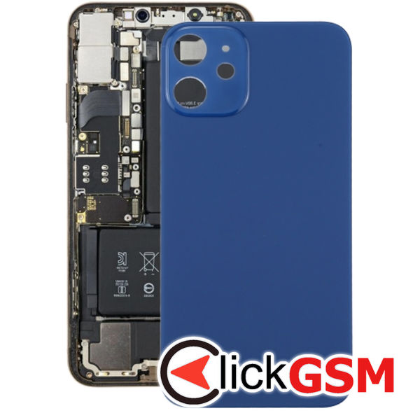 Piesa Capac Spate Blue Apple Iphone 12 Mini 4gwf