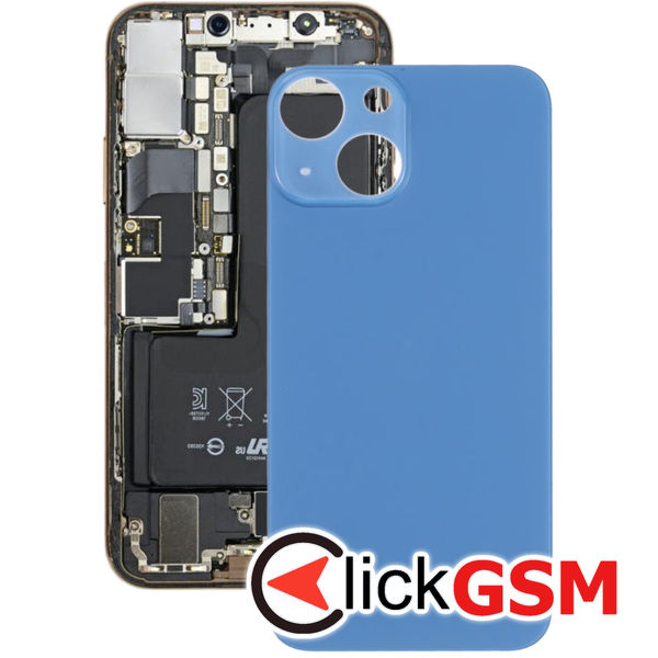 Piesa Piesa Capac Spate Blue Apple Iphone 13 Mini 4gml