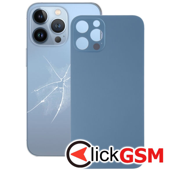 Piesa Piesa Capac Spate Blue Apple Iphone 13 Pro 4gge