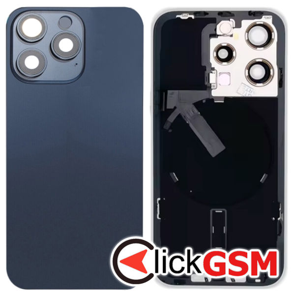 Piesa Capac Spate Blue Apple Iphone 15 Pro 2efv