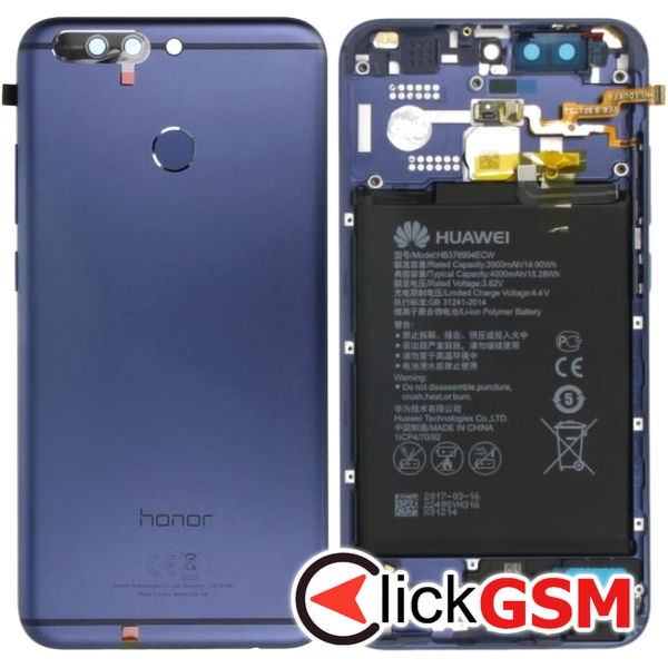 Piesa Capac Spate Blue Honor 8 Pro 44r7