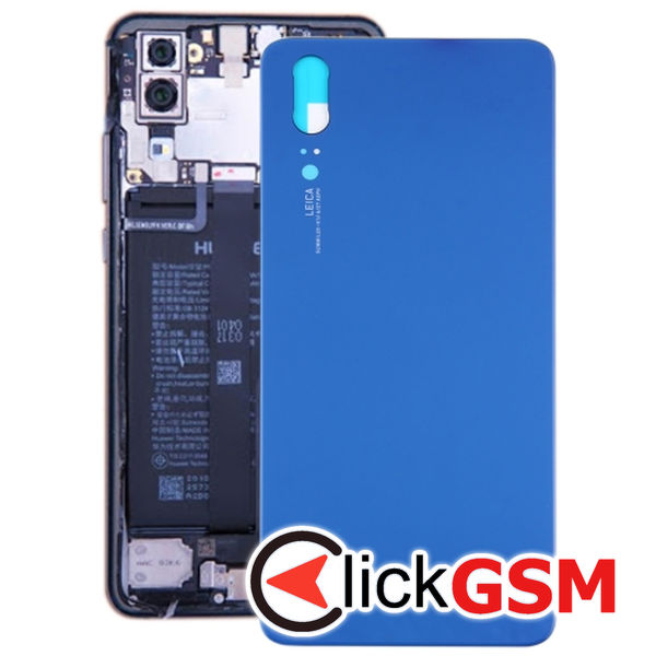 Piesa Capac Spate Blue Huawei P20 2ee1