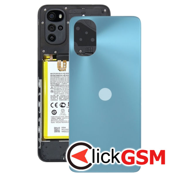 Piesa Piesa Capac Spate Blue Motorola Moto G22 22ii