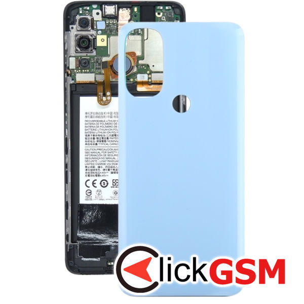 Piesa Capac Spate Blue Motorola Moto G71 5g 3f9q