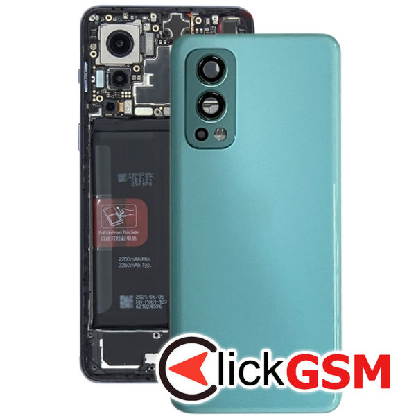 Piesa Piesa Capac Spate Blue Oneplus Nord 2 5g 21um