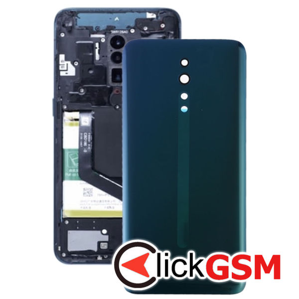 Piesa Piesa Capac Spate Blue Oppo Reno Z 1xfn