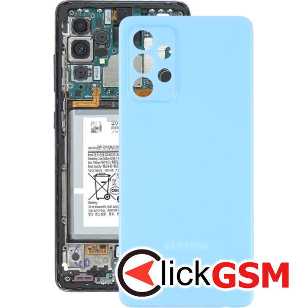 Piesa Piesa Capac Spate Blue Samsung Galaxy A52 5g 4aur