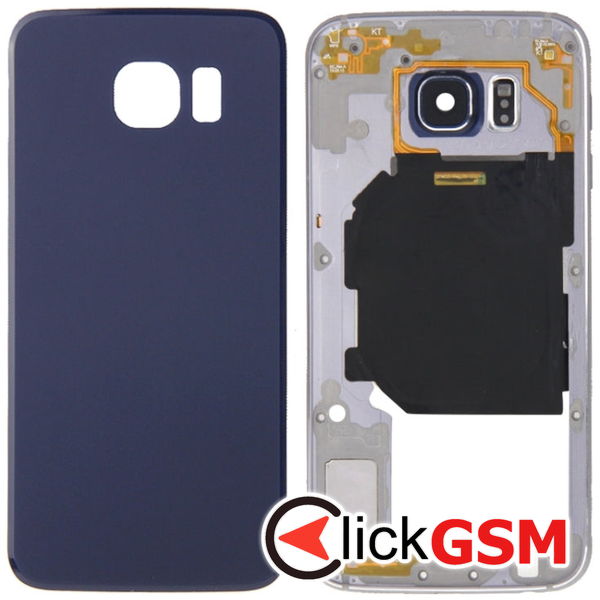 Piesa Capac Spate Blue Samsung Galaxy S6 4ale