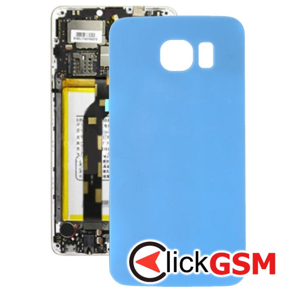 Piesa Capac Spate Blue Samsung Galaxy S6 4aoe