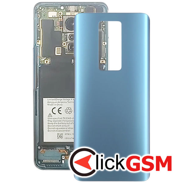 Piesa Piesa Capac Spate Blue Tecno Phantom X 1y30