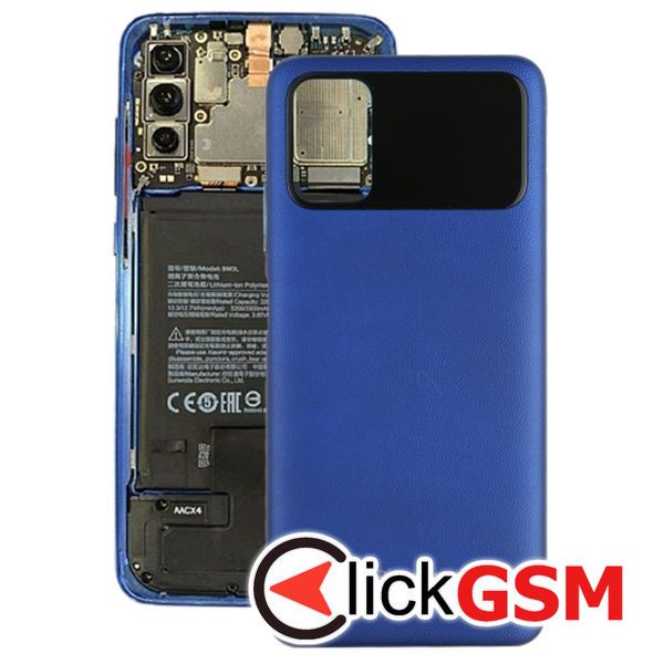 Piesa Capac Spate Blue Xiaomi Poco M3 25ro