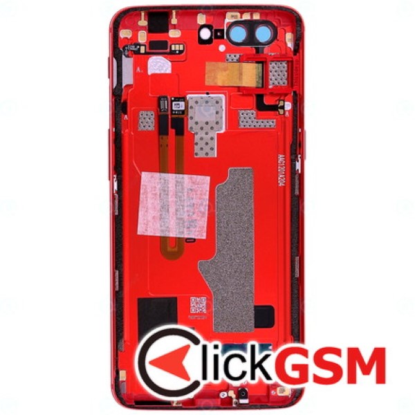 Piesa Capac Spate Cu Buton Pornire Rosu Oneplus 5t 15ir