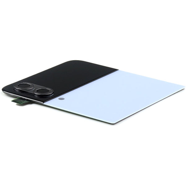 Samsung Galaxy Z Flip4 · Backcover with Display For Samsung Galaxy Z Flip4 Blue Service Pack