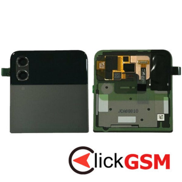 Piesa Capac Spate Cu Display Si Geam Camera Gri Inchis Samsung Galaxy Z Flip4 344c