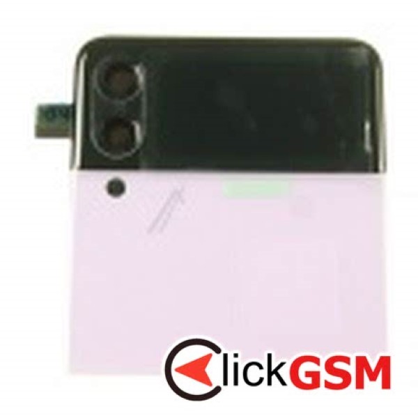 Piesa Capac Spate Cu Display Si Geam Camera Violet Samsung Galaxy Z Flip3 5g 16gd