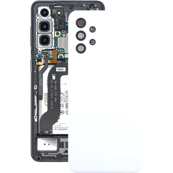 Samsung Galaxy A32 · For Samsung Galaxy A32 4G SM-A325F Battery Back Cover with Camera Lens Frame(White)