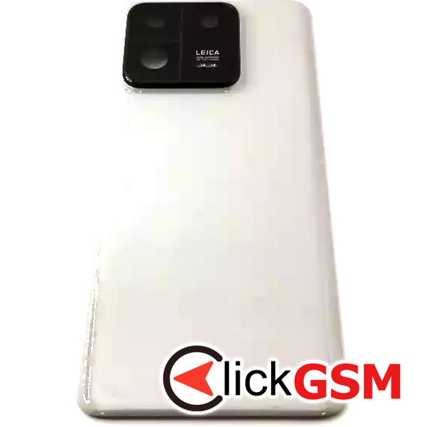 Piesa Capac Spate Cu Geam Camera Alb Xiaomi 13 Pro 48we