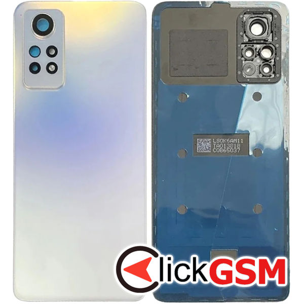 Piesa Capac Spate Cu Geam Camera Alb Xiaomi Redmi Note 12 Pro 4w0t