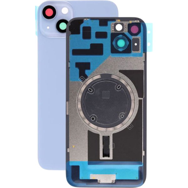Apple iPhone 14 Plus · Apple iPhone 14 Plus - Sticla pentru carcasa din spate cu piese mici (Blue)