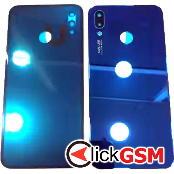 Piesa Capac Spate Cu Geam Camera Albastru Huawei P20 Lite Dyp