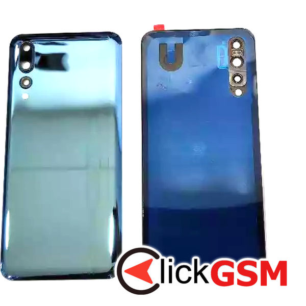 Piesa Capac Spate Cu Geam Camera Albastru Huawei P20 Pro H8i