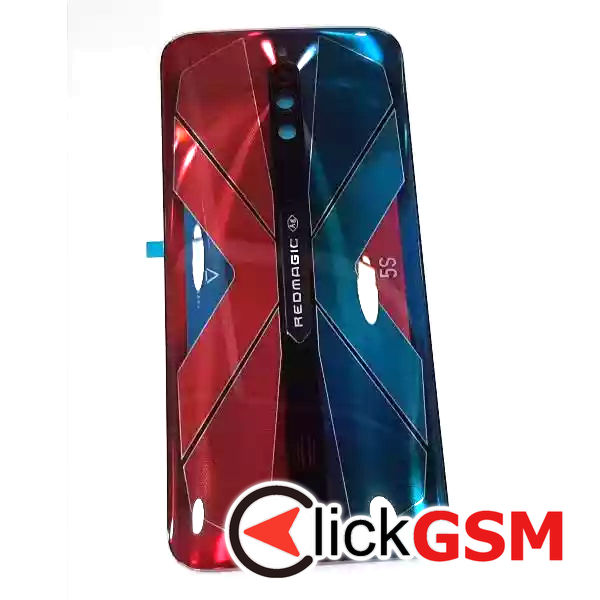 Piesa Piesa Capac Spate Cu Geam Camera Albastru Nubia Red Magic 5s 3jxd