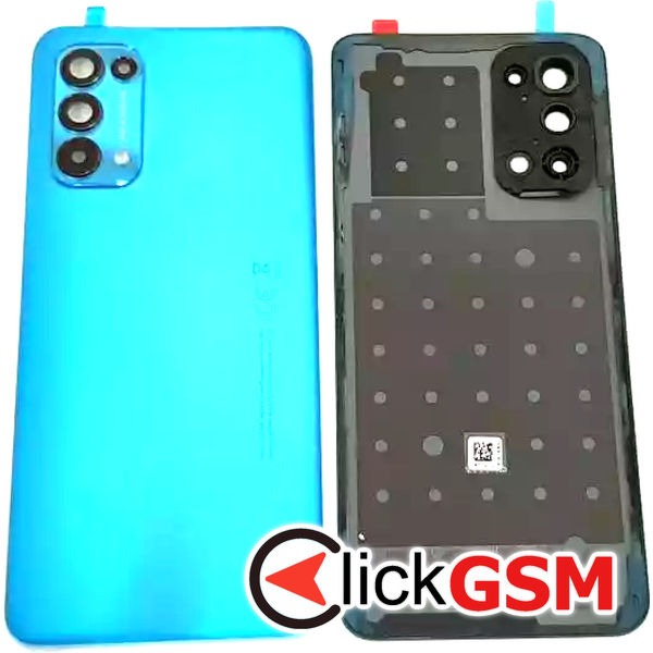 Piesa Capac Spate Cu Geam Camera Albastru Oppo Find X3 Lite 2qkx