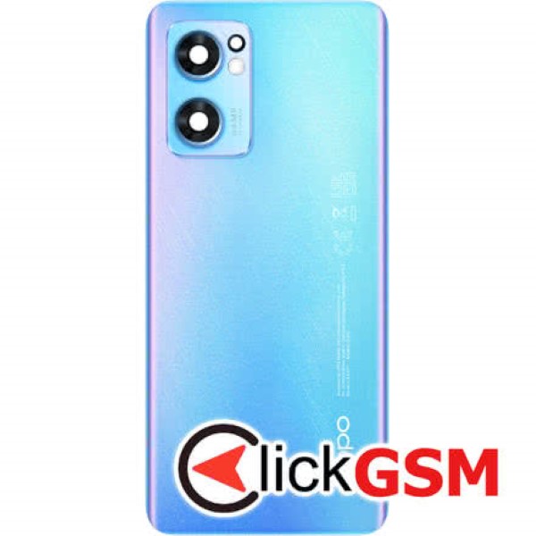 Piesa Piesa Capac Spate Cu Geam Camera Albastru Oppo Find X5 Lite 264s