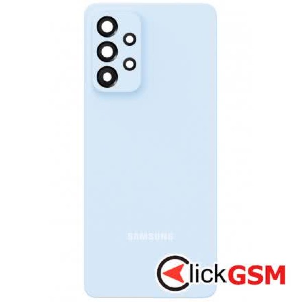 Piesa Capac Spate Cu Geam Camera Albastru Samsung Galaxy A53 5g 2x1n