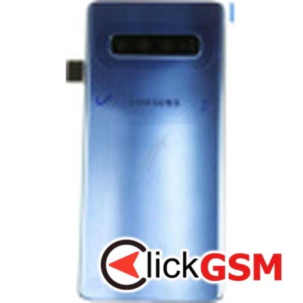 Piesa Capac Spate Cu Geam Camera Albastru Samsung Galaxy S10 7lg