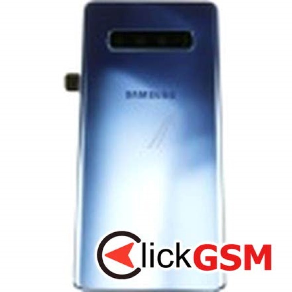 Piesa Capac Spate Cu Geam Camera Albastru Samsung Galaxy S10.plus 6z1