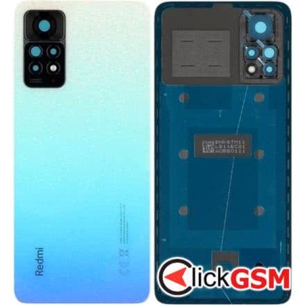 Piesa Capac Spate Cu Geam Camera Albastru Xiaomi Redmi Note 11 Pro 2g0l