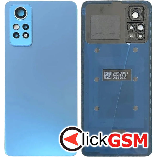 Piesa Capac Spate Cu Geam Camera Albastru Xiaomi Redmi Note 12 Pro 4w1i