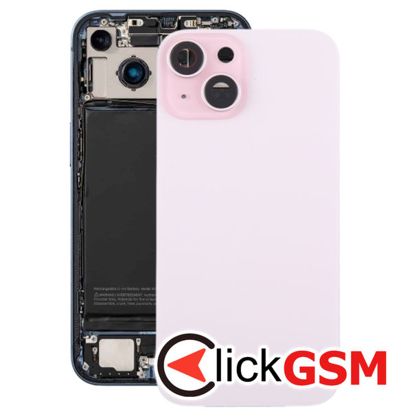 Piesa Capac Spate Cu Geam Camera Apple Iphone 15 Plus 2e83