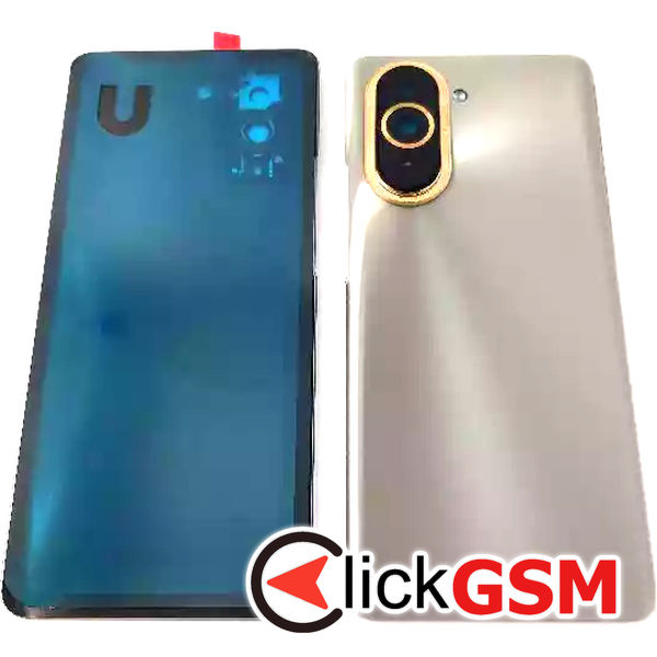 Piesa Capac Spate Cu Geam Camera Argintiu Huawei Nova 10 Em7