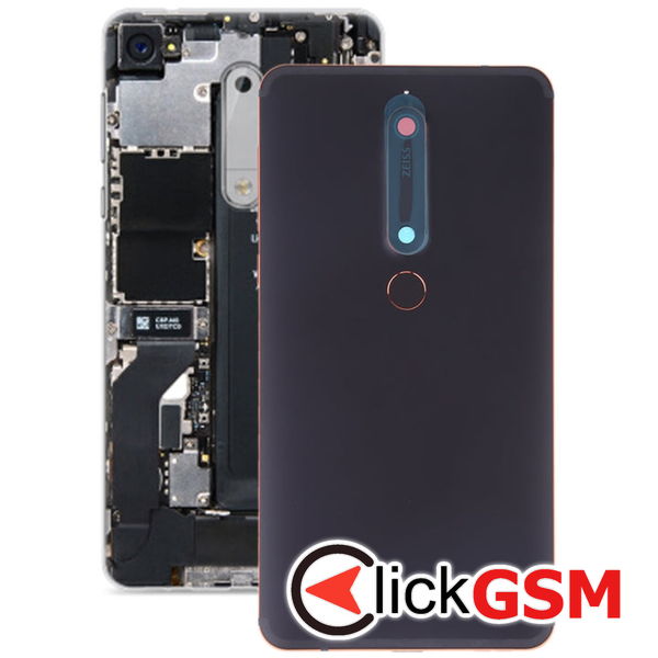 Piesa Capac Spate Cu Geam Camera Black) Nokia 6.1 49h8