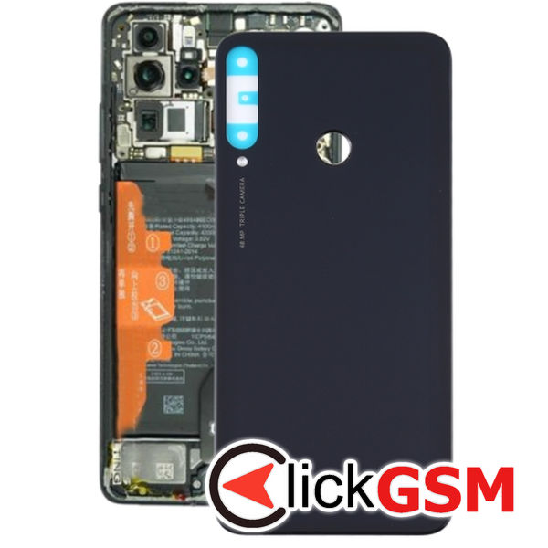 Piesa Capac Spate Cu Geam Camera Black Huawei P40 Lite E 2ewq